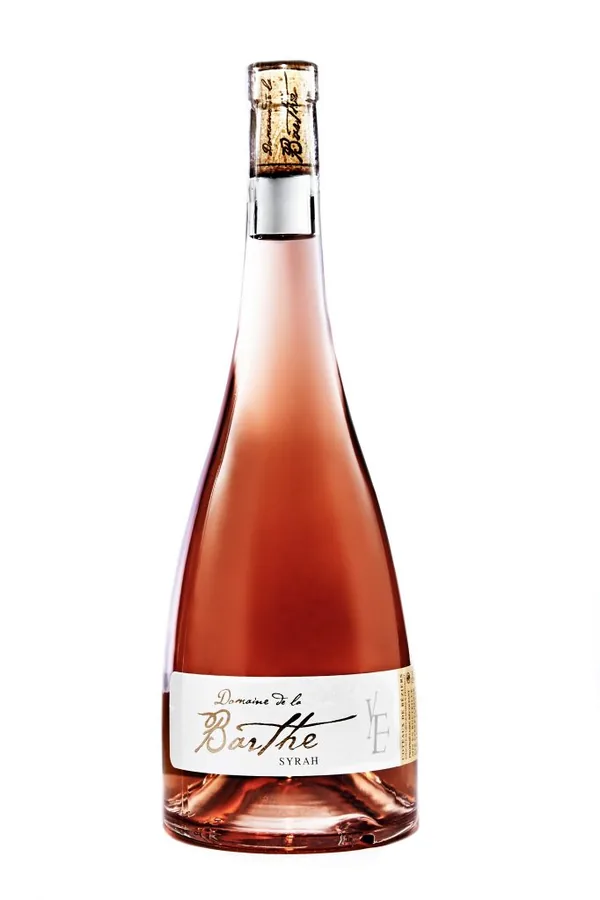 Bouteille de Rosé de Syrah (sans nom de cuvée confirmé) — DOMAINE DE LA BARTHE, vin rosé