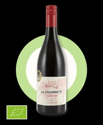 Bouteille de Au Creux du Nid — DOMAINE LA COLOMBETTE, vin rouge/blanc
