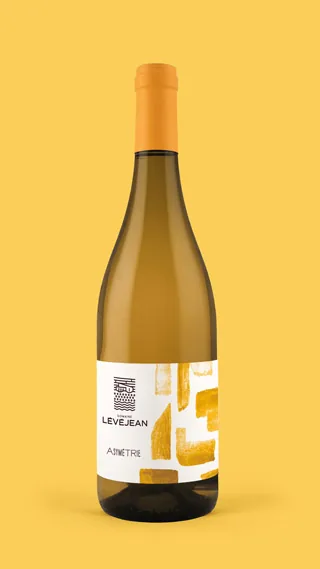 Bouteille de Asymétrie — DOMAINE LEVEJEAN, vin blanc/rouge