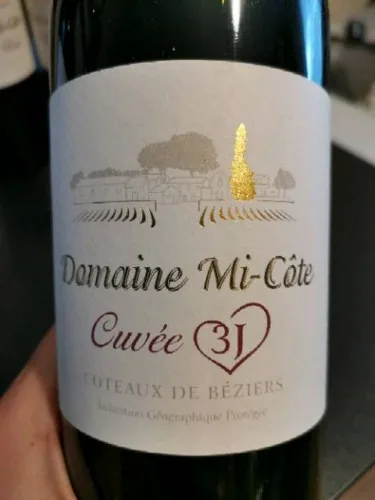 Bouteille de 3J — DOMAINE MI-COTE, vin rouge