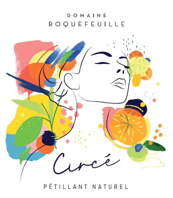 Bouteille de Circé — DOMAINE ROQUEFEUILLE, vin pétillant naturel