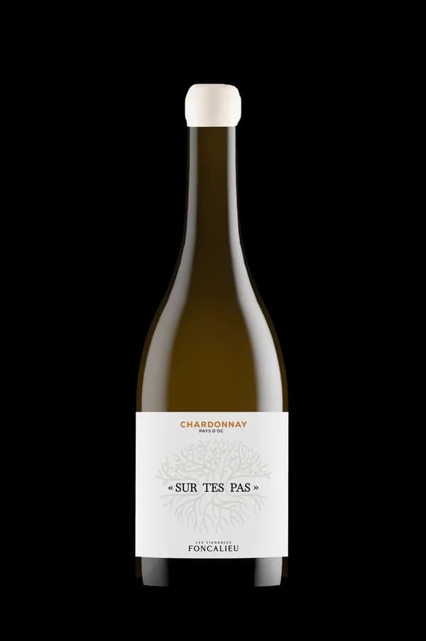 Bouteille de Sur Tes Pas Chardonnay — VIGNERONS DU PAYS D'ENSERUNE