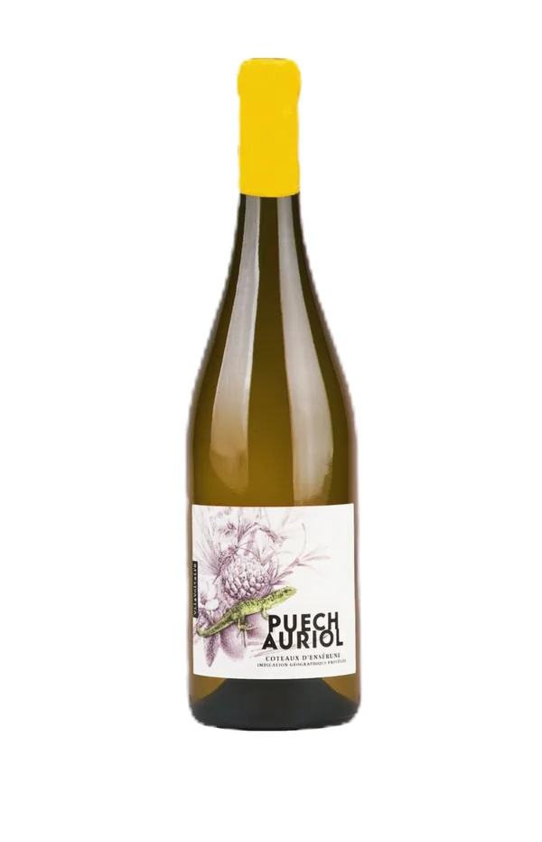 Bouteille de Puech Auriol Orange — VILA VOLTAIRE, vin orange