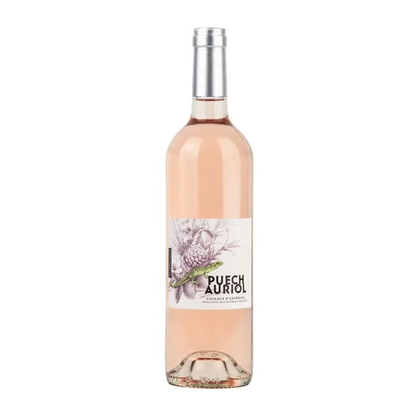 Bouteille de Puech Auriol Rosé — VILA VOLTAIRE, vin rosé