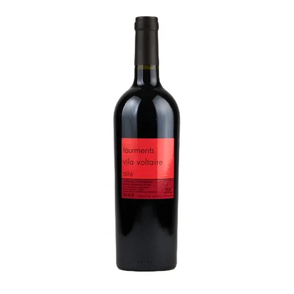 Bouteille de Tourments — VILA VOLTAIRE, vin rouge