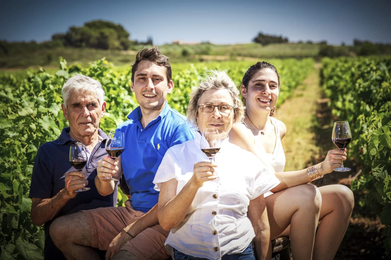 DOMAINE DE LA BARTHE — paysage du domaine