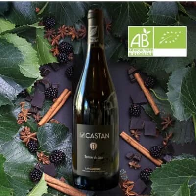 Bouteille de Lias — DOMAINE CASTAN, vin rouge