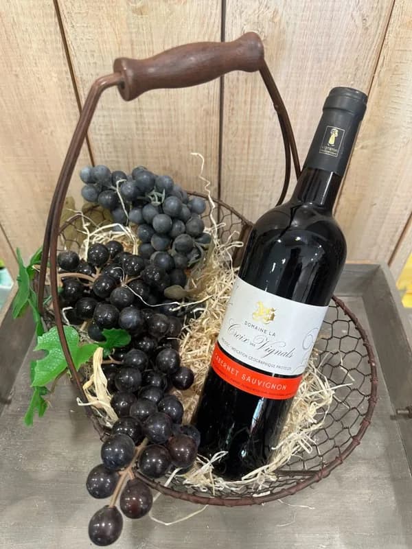 Bouteille de Cabernet Sauvignon — DOMAINE LA CROIX DES VIGNALS, vin rouge