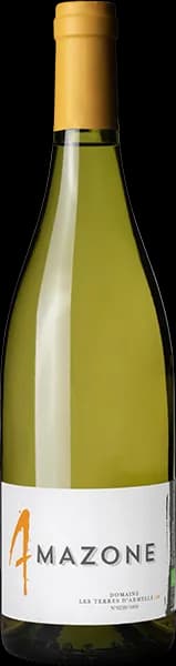 Bouteille de AMAZONE — DOMAINE LES TERRES D'ARMELLE, vin blanc